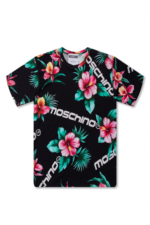 Moschino floral discount t shirt